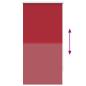 Preview: Verdunkelungsrollo 64,4 x 120 cm, Stoffbreite 60 cm, Rot