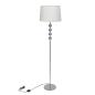 Preview: Stehlampe Stehleuchte Lampe Leuchte Standleuchte weiß