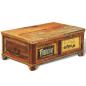 Preview: Couchtisch mit Stauraum Vintage Altholz 