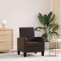 Preview: Sessel Braun Kunstleder