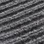 Preview: Fußmatte PVC Grau 90x150 cm 