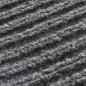 Preview: Fußmatte PVC Grau 90x150 cm 