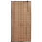 Preview: Bambusrollo Braun 120x220 cm