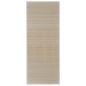 Preview: Teppich Bambus Natur Rechteckig 80x300 cm