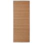 Preview: Teppich Bambus Braun Rechteckig 120x180 cm