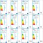 Preview: Metall-Kronleuchter Weiß Antik 8 x E14 Glühbirnen
