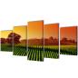 Preview: ARDEBO.de - Bilder Dekoration Set Landwirtschaft 100 x 50 cm