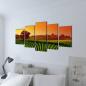 Preview: Bilder Dekoration Set Landwirtschaft 100 x 50 cm