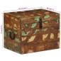 Preview: Truhe Altholz Massiv 