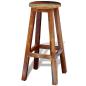 Preview: Barhocker Altholz Massiv