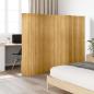 Preview: Raumteiler Bambus Natur 250x165 cm