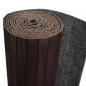 Preview: Raumteiler Bambus Dunkelbraun 250x165 cm