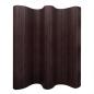 Preview: Raumteiler Bambus Dunkelbraun 250x165 cm