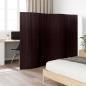 Preview: Raumteiler Bambus Dunkelbraun 250x165 cm