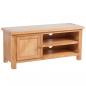 Preview: ARDEBO.de - TV-Schrank 103x36x46 cm Massivholz Eiche