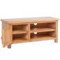 Preview: TV-Schrank 103x36x46 cm Massivholz Eiche
