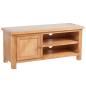Preview: TV-Schrank 103x36x46 cm Massivholz Eiche