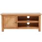 Preview: TV-Schrank 103x36x46 cm Massivholz Eiche