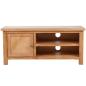 Preview: TV-Schrank 103x36x46 cm Massivholz Eiche