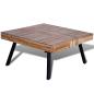 Preview: ARDEBO.de - Couchtisch Quadratisch Altholz Teak 