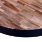 Preview: Couchtisch Rund Altholz Teak 