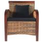 Preview: Sessel Rattan Handgeflochten 
