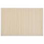 Preview: 6 Bambus-Platzdeckchen 30 x 45 cm Natur