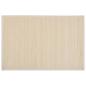 Preview: 6 Bambus-Platzdeckchen 30 x 45 cm Natur