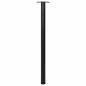 Preview: 4 höhenverstellbare Tischbeine Schwarz 1100 mm