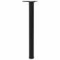 Preview: 4x höhenverstellbares Tischbein Schwarz 710 mm