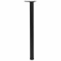 Preview: 4 höhenverstellbare Tischbeine Schwarz 870 mm