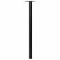 Preview: 4x höhenverstellbares Tischbein Schwarz 1100 mm
