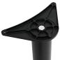 Preview: 4x höhenverstellbares Tischbein Schwarz 1100 mm