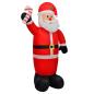 Preview: Weihnachtsmann aufblasbar 120 cm