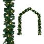 Preview: Weihnachtsgirlande mit LED-Leuchten 5 m