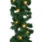 Preview: Weihnachtsgirlande mit LED-Lichtern 10 m