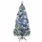 Preview: Weihnachtsbaum mit Beleuchtung und Ständer 150 cm Glasfaser
