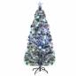 Preview: Weihnachtsbaum mit Beleuchtung und Ständer 210 cm Glasfaser