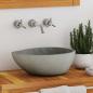 Preview: Waschbecken Flussstein Oval (37-46)x(29-36) cm