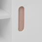 Preview: TV-Schrank MDF 150x35x48,5 cm Hochglanz-Weiß