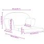 Preview: Kindersessel Faltbar Hellgrau
