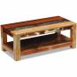 Preview: Couchtisch Altholz Massiv 90x45x35 cm