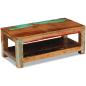 Preview: Couchtisch Altholz Massiv 90x45x35 cm