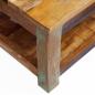 Preview: Couchtisch Altholz Massiv 90x45x35 cm