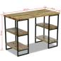 Preview: Büroschreibtisch Mangoholz 110×50×76 cm