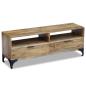 Preview: TV-Schrank Mangoholz 120x35x45 cm