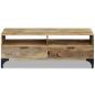 Preview: TV-Schrank Mangoholz 120x35x45 cm