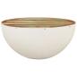 Preview: Couchtisch Schalenform Altholz Massiv 60x60x30 cm