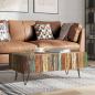 Preview: Couchtisch Altholz 100x50x38 cm