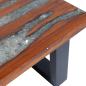 Preview: Couchtisch Teak Harz 100x50 cm